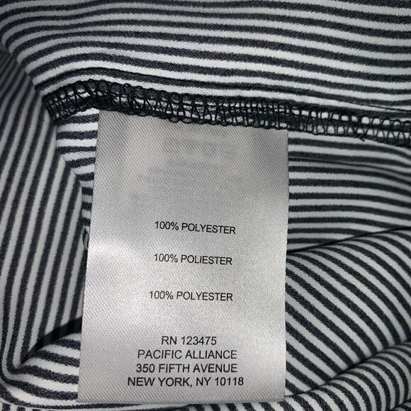 Jones New York Button Down Stripe Blouse - Picture 8 of 8